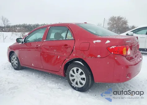 2010 Toyota Corolla Le z USA, uszkodzony, nr VIN 2T1BU4EE0AC333301
